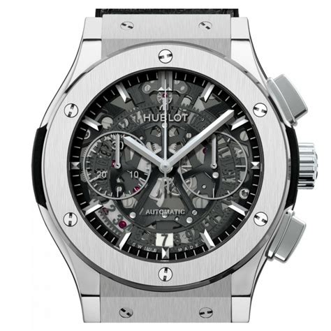 hublot classic fusion chrono aero titanium price